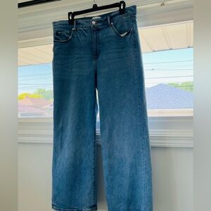 Trendy Wide Leg Jeans